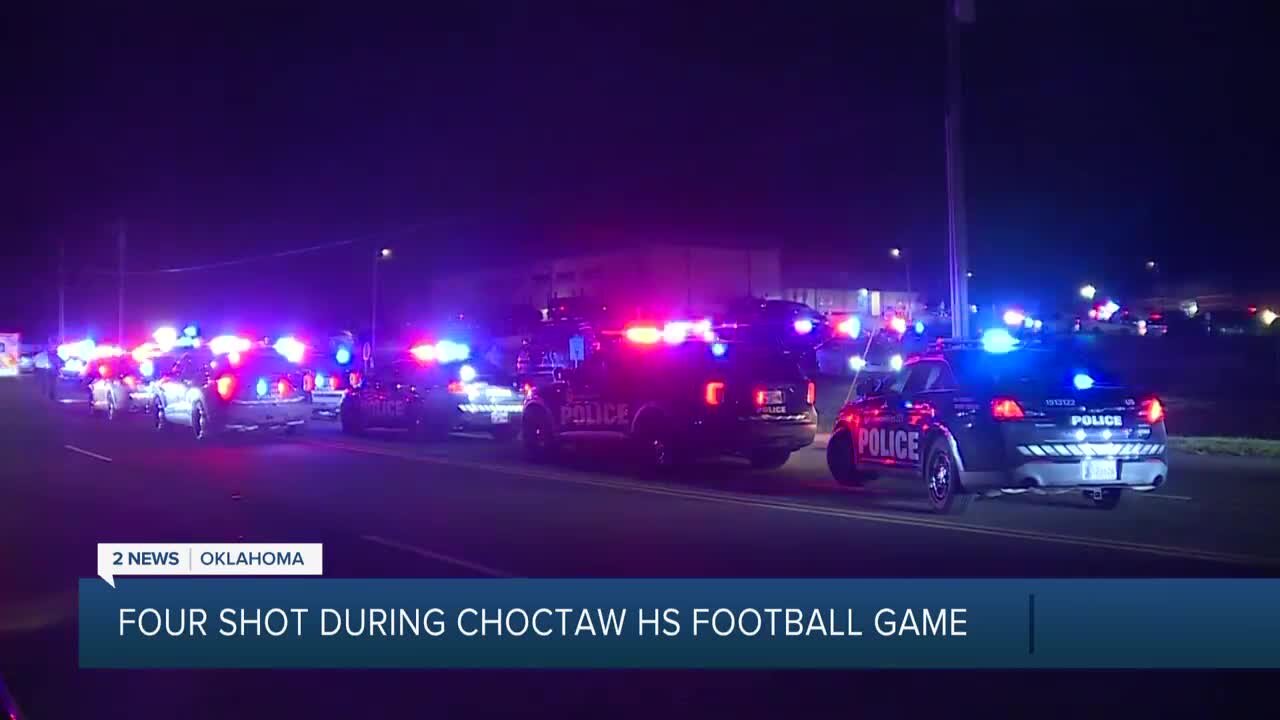 Four Shot During Choctaw HS Football Game