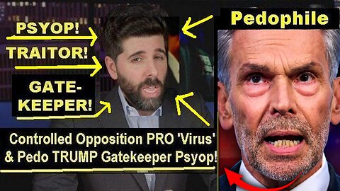 Controlled Opp PRO 'Virus' & Pedo TRUMP Gatekeeper Psyop 'The People's Voice' in Plain Sight!