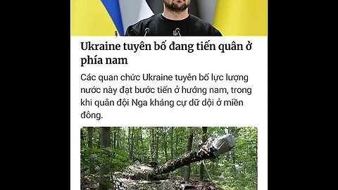 "QUỐC TẾ" - "UKRAINE TUYÊN BỐ ĐANG TIẾN QUÂN Ở PHÍA NAM" #shorts