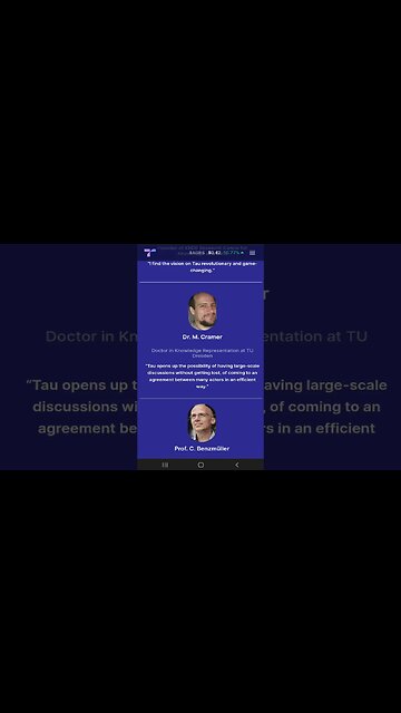 21 THE LEADING AUTHORITY IN SCIENCE #shorts #tauchain #taunet #agorastoken