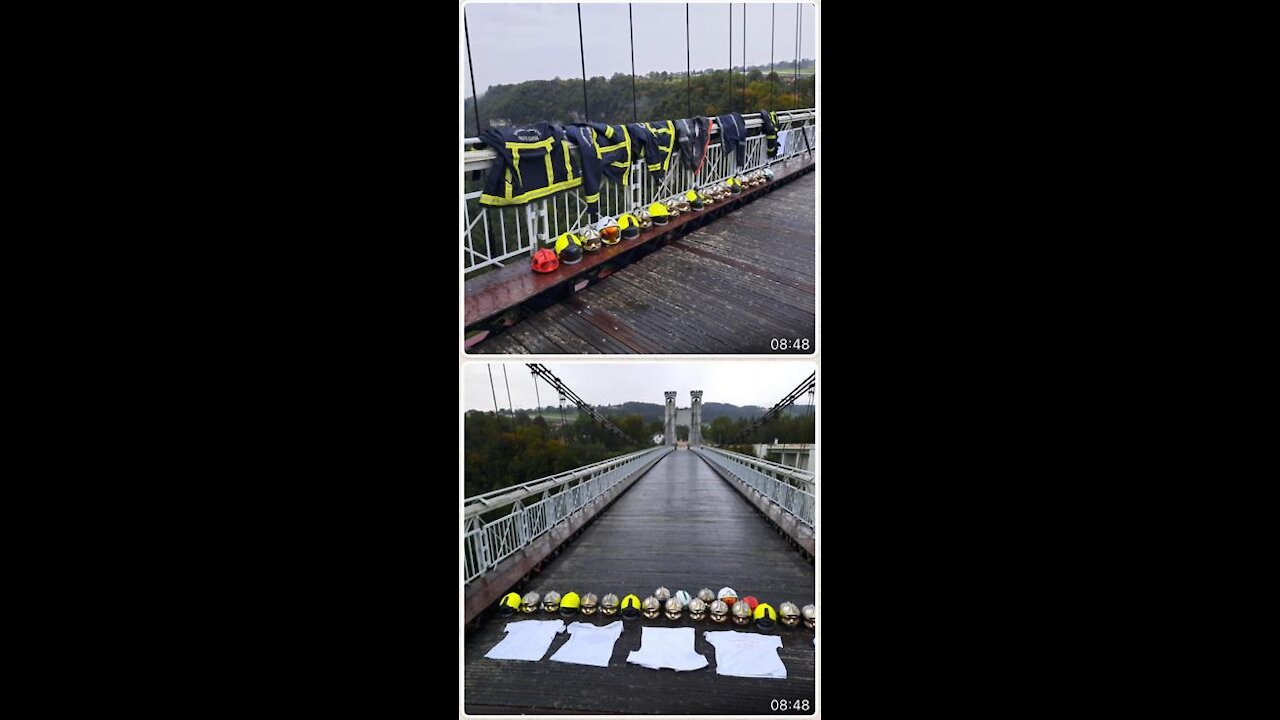 16.09.2021 - Quand les pompiers déposent leurs casques !