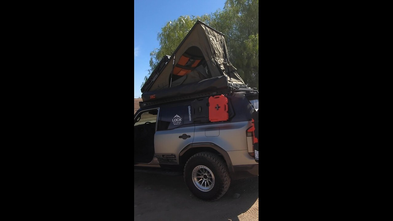 2024 Lexus GX550 Pop Up Roof Tent Ready For An Overlanding Adventure