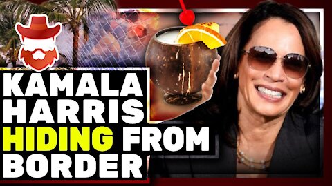 Kamala Harris TERRIFIED Of Being Linked To Border Crisis