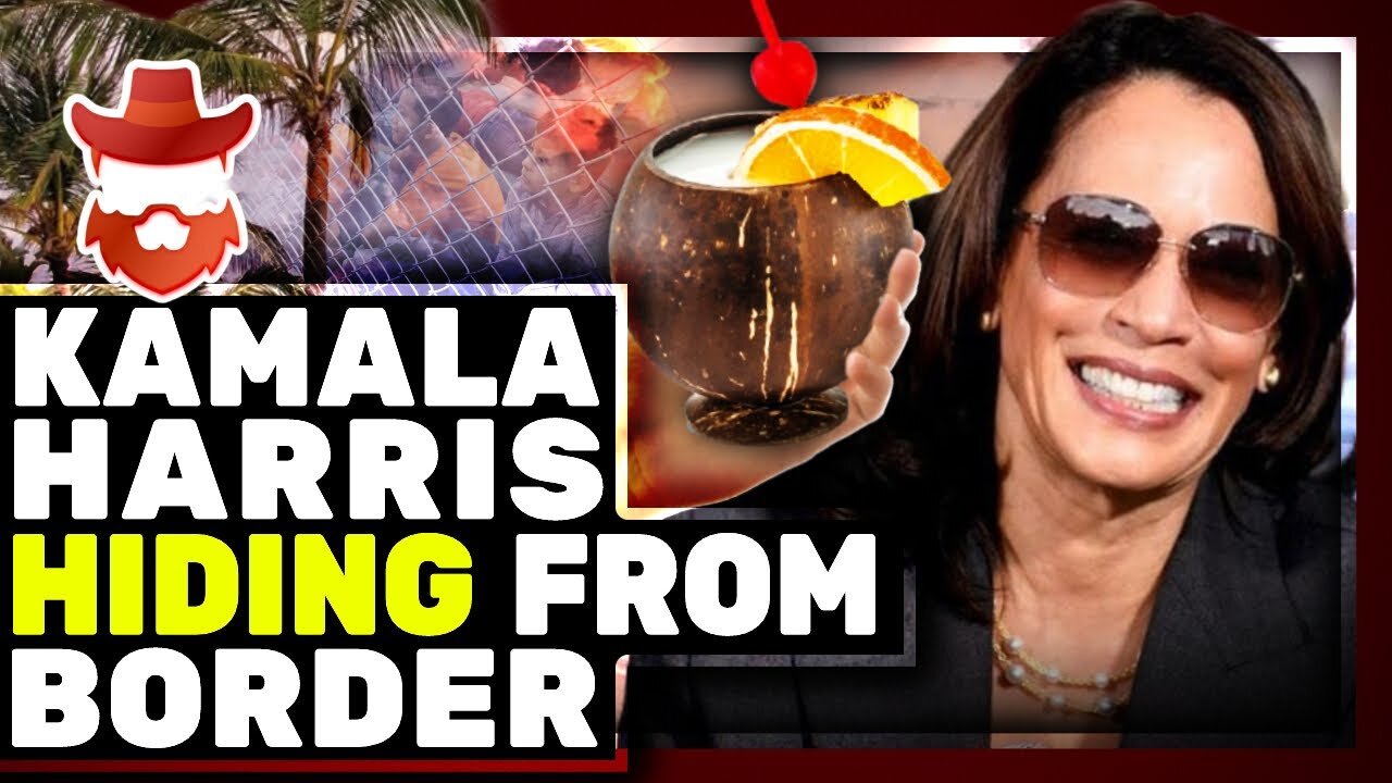 Kamala Harris TERRIFIED Of Being Linked To Border Crisis