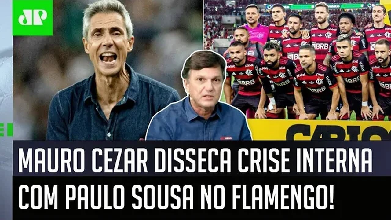 "É EXPLÍCITO! Parte do elenco do Flamengo NÃO QUER o Paulo Sousa!" Mauro Cezar FALA TUDO sobre CRISE