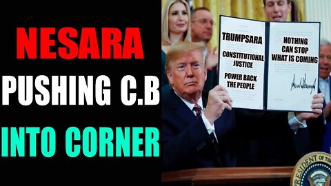 "NESARA PUSHING C.B INTO CORNER"! SHOCKING NUMBERS REVEALED - TRUMP NEWS