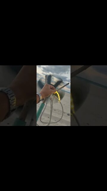 Watch That Handmade Windmill Powering LED Strip While Wind is Blowing