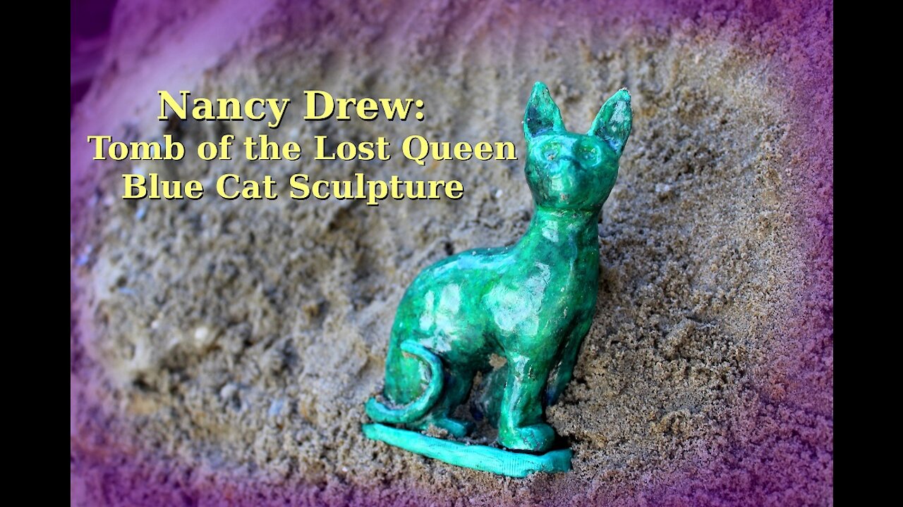 Nancy Drew: Tomb of the Lost Queen Cat Sculpture (Speed Art)