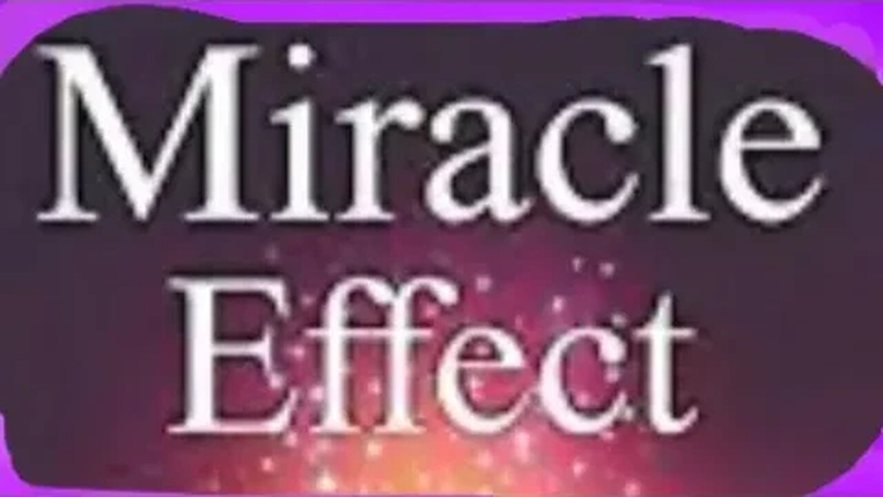 The MANDELA EFFECT TO US IS A MIRACLE FROM JEHOVA AND IS A POSITIVE EVENT