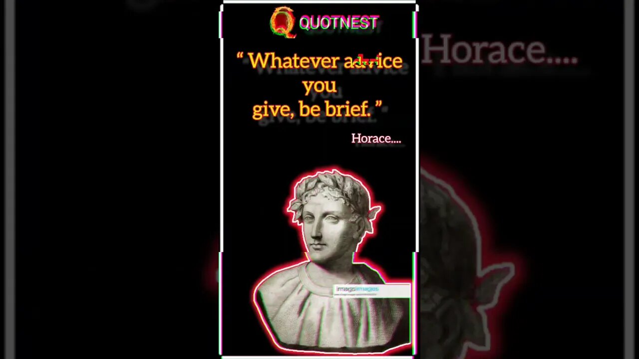 Peace Quotes By HORACE | Quotnest Shorts | #quotes #kuotes #drivingfails #short #quotnest #shorts