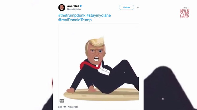 Lavar Ball Dunks On President Trump In Weird Tweet Animation