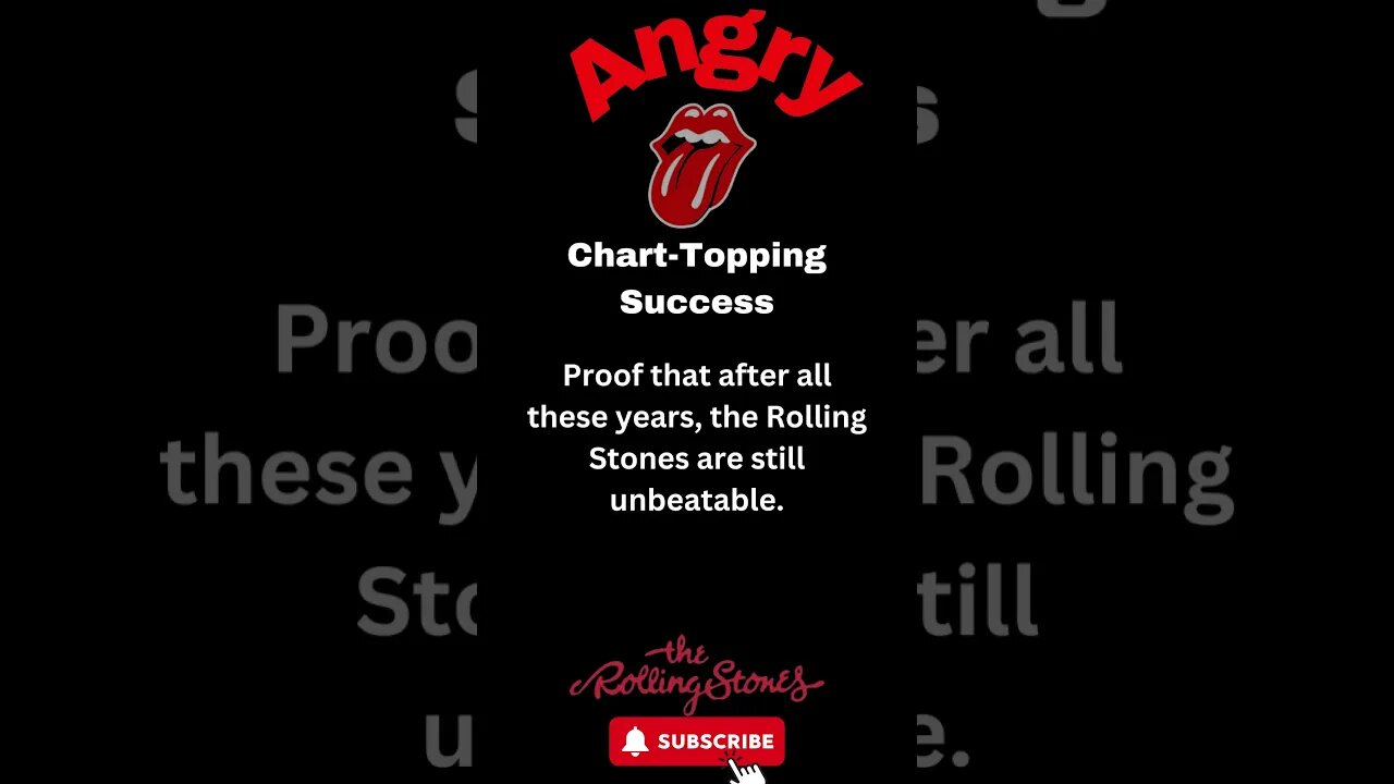 The Rolling Stones: Reigning Supreme on the Charts #shorts #rollingstones #rocknroll