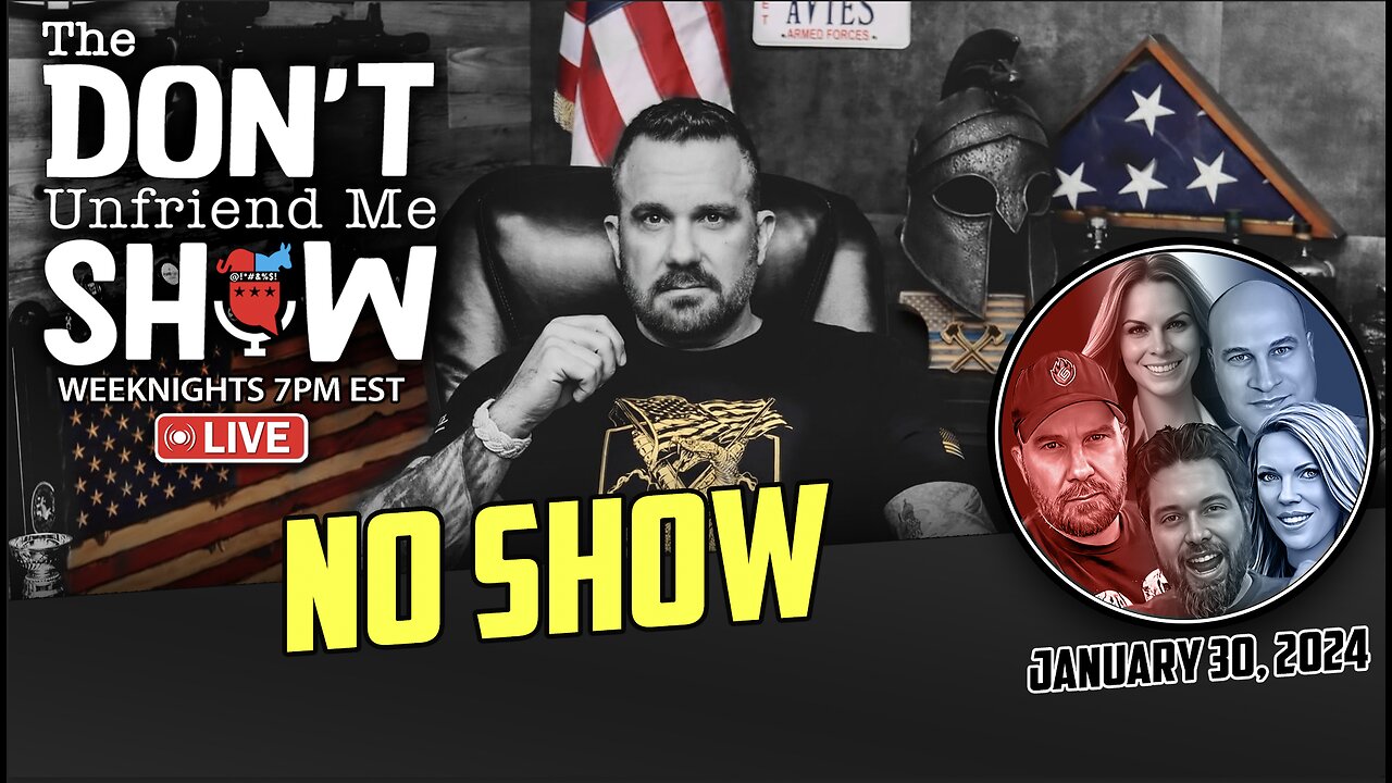 🚨 LIVE: NO SHOW