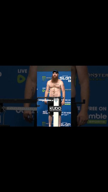 Ron "Wolverine" Bata weighs in at 205 lbs making the Light Heavyweight Championship fight official!