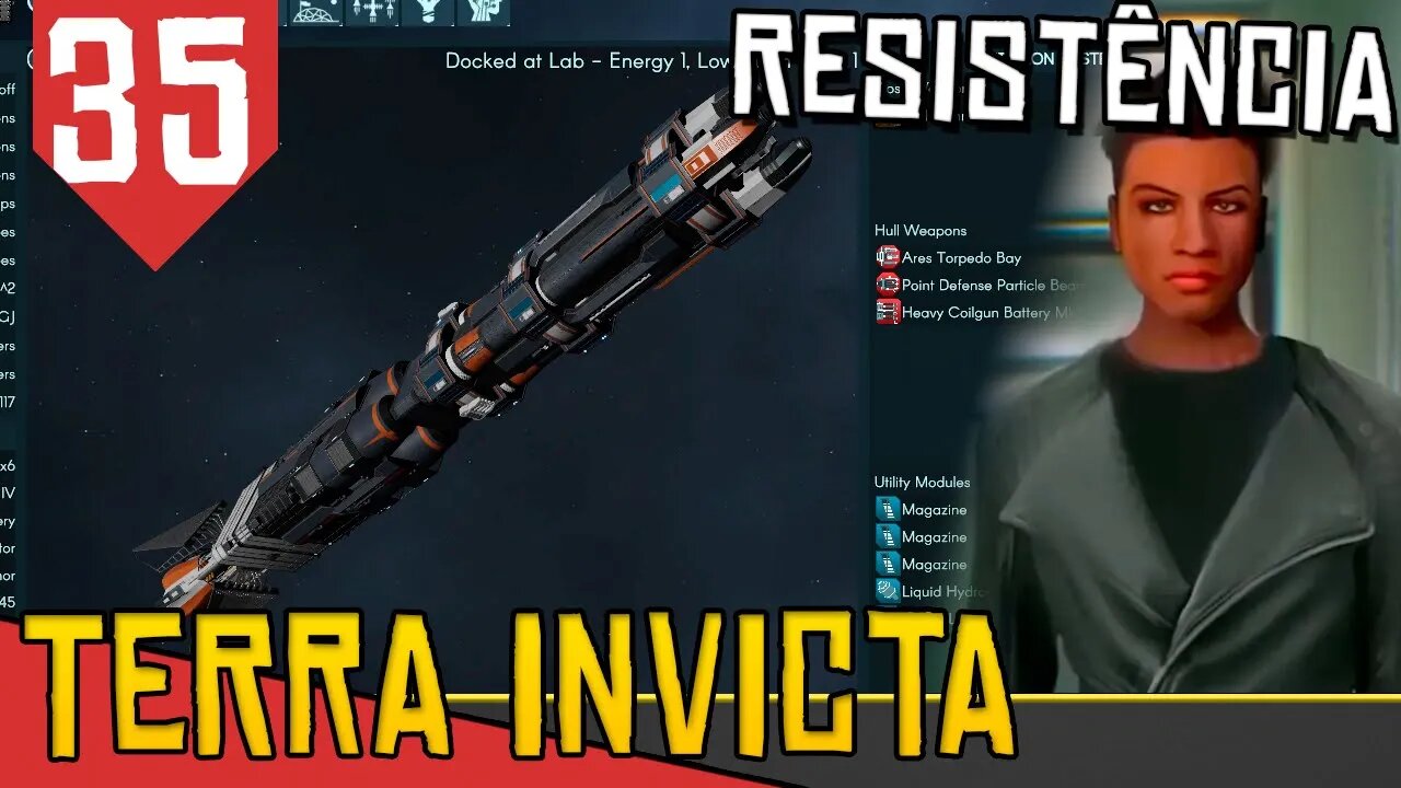 Defendendo o ESPAÇO da TERRA - Terra Invicta Resistência #35 [Gameplay PT-BR]