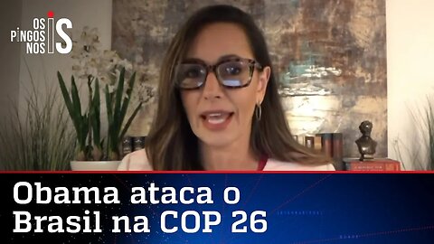 Ana Paula Henkel: Obama está sendo chamado de Marina Silva dos EUA