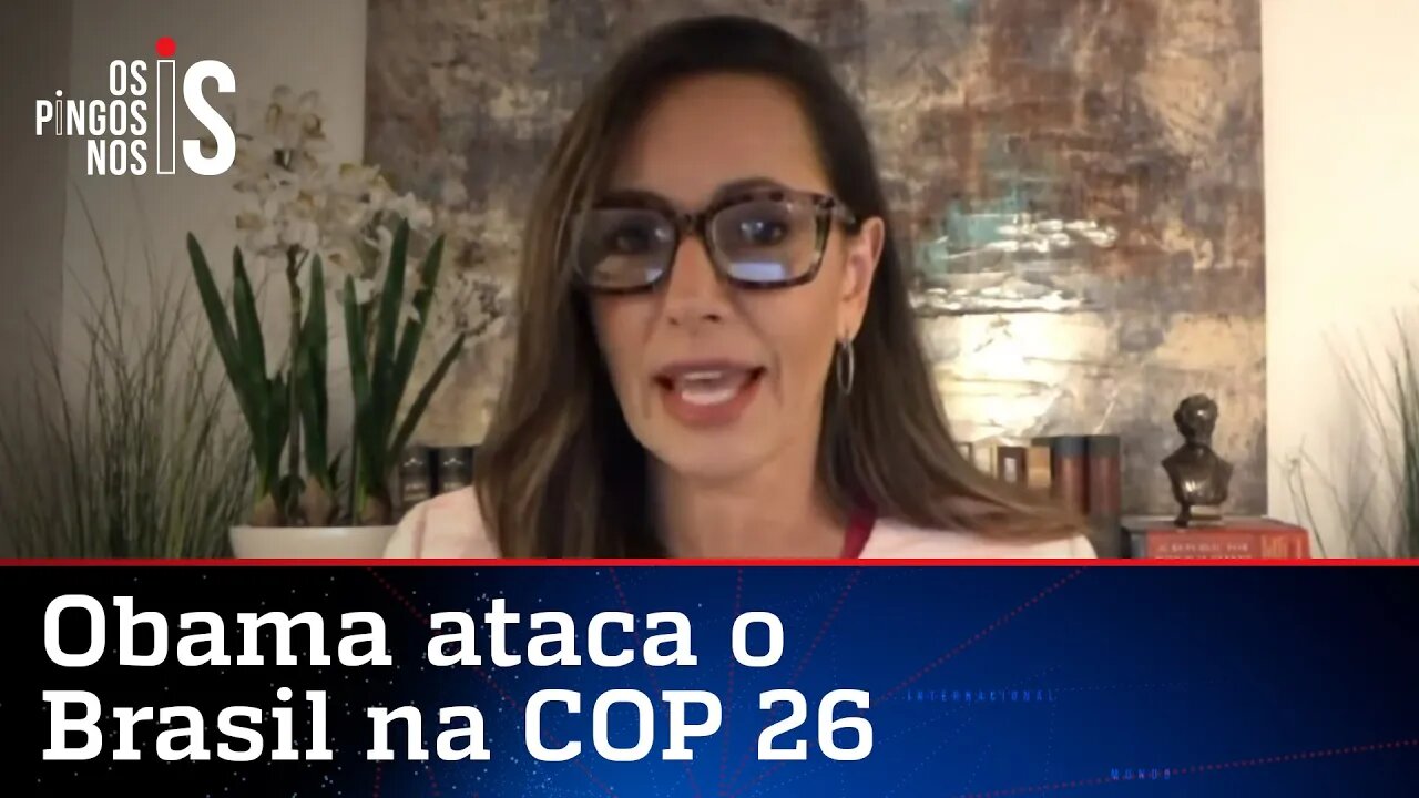 Ana Paula Henkel: Obama está sendo chamado de Marina Silva dos EUA