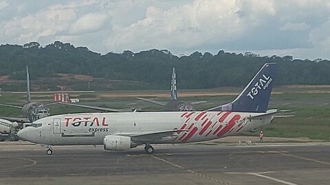 Boeing 737-300F PS-TOT coming from Guarulhos to Manaus