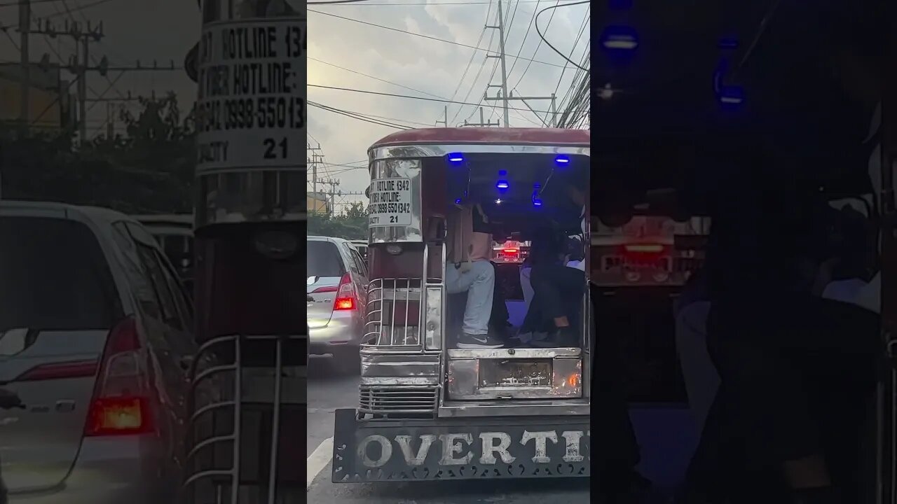 Jeepney in Traffic #shortvideo #shortsvideo #travel #shortsfeed #shorts #short #subscribe