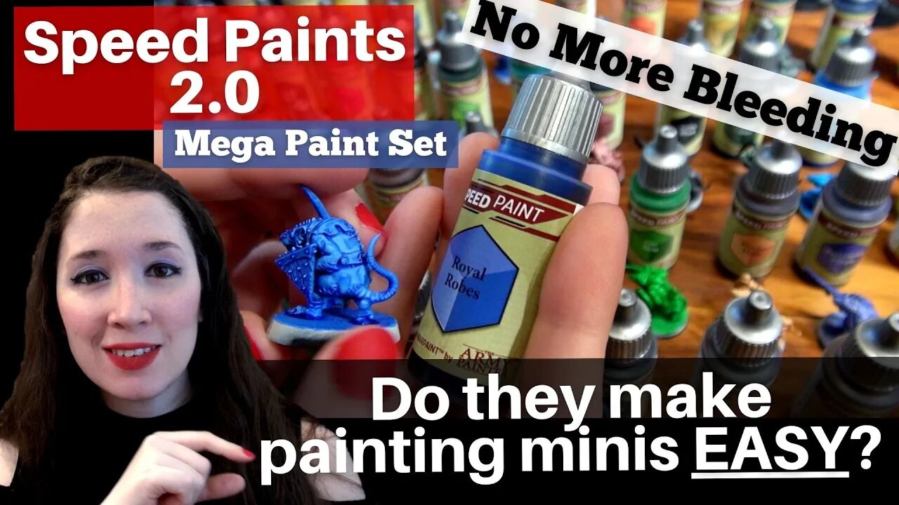 FIFTY Paints 1st Impressions - 2.0 Speed Paints of the Mega Paint Set by The Army Painter