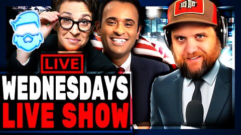 Vivek Trump's VP? Jordan Peterson's Brutal Loss, Rachel Madcow, Twitch Platforms Terrorists