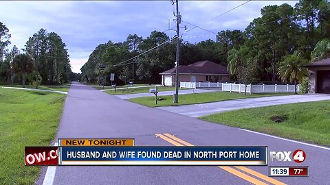 Husband and wife found dead in North Port home