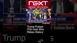 Trump Praises FOX Host Who Makes History #shorts