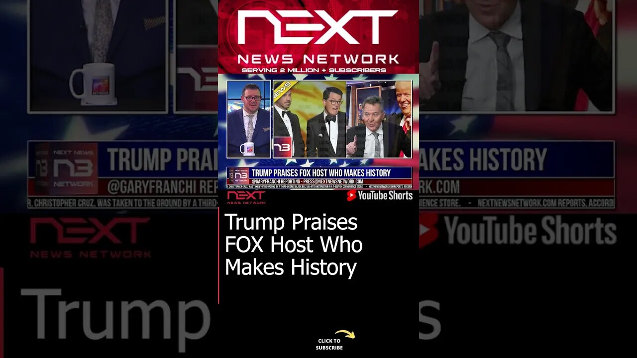 Trump Praises FOX Host Who Makes History #shorts