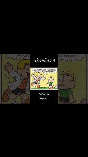 Tirinhas da Turma da Mônica nº 3 | Gibis do Rapha - #shorts