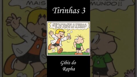 Tirinhas da Turma da Mônica nº 3 | Gibis do Rapha - #shorts