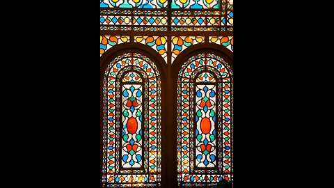 Stained glass windows in Iran