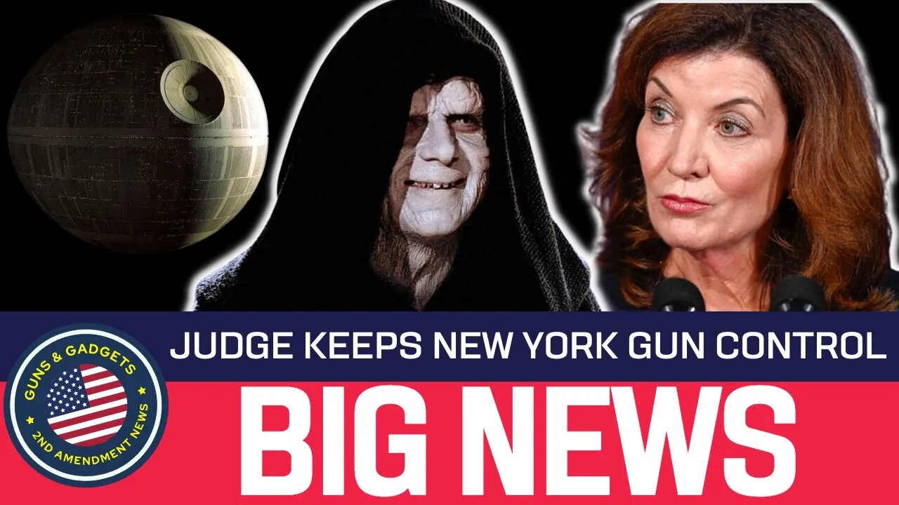 BIG NEWS! Judge Keeps Anti-2A Law In Effect...For Now