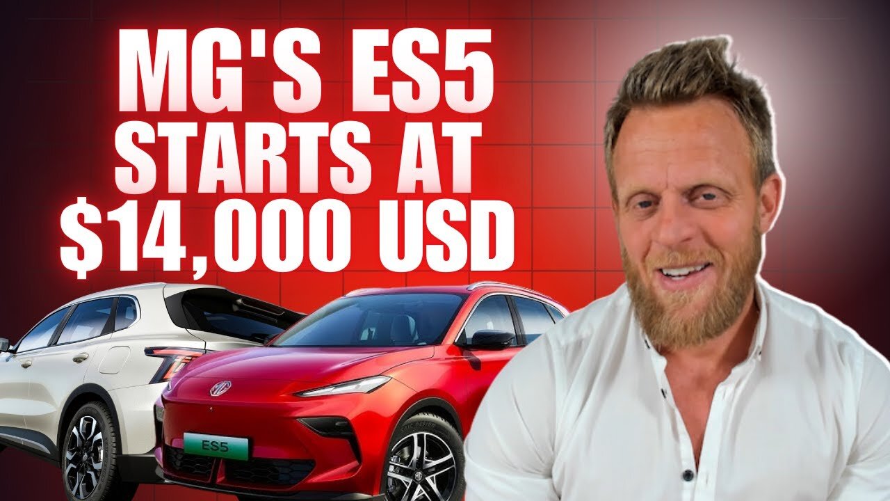 MG's ES5 EV coming to take on BYD Atto 3 - price starts at $14,000 USD