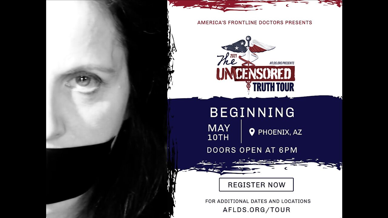 Dr. Simone Gold Speech at The Uncensored Truth Tour, Phoenix AZ