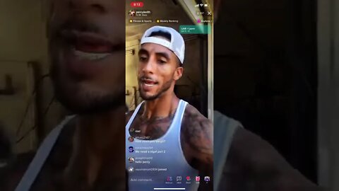 PERCY KEITH ON TIKTOK LIVE GIVING OUT GEMS