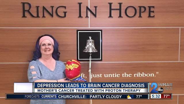 Suicide attempt leads to mother's brain cancer diagnosis