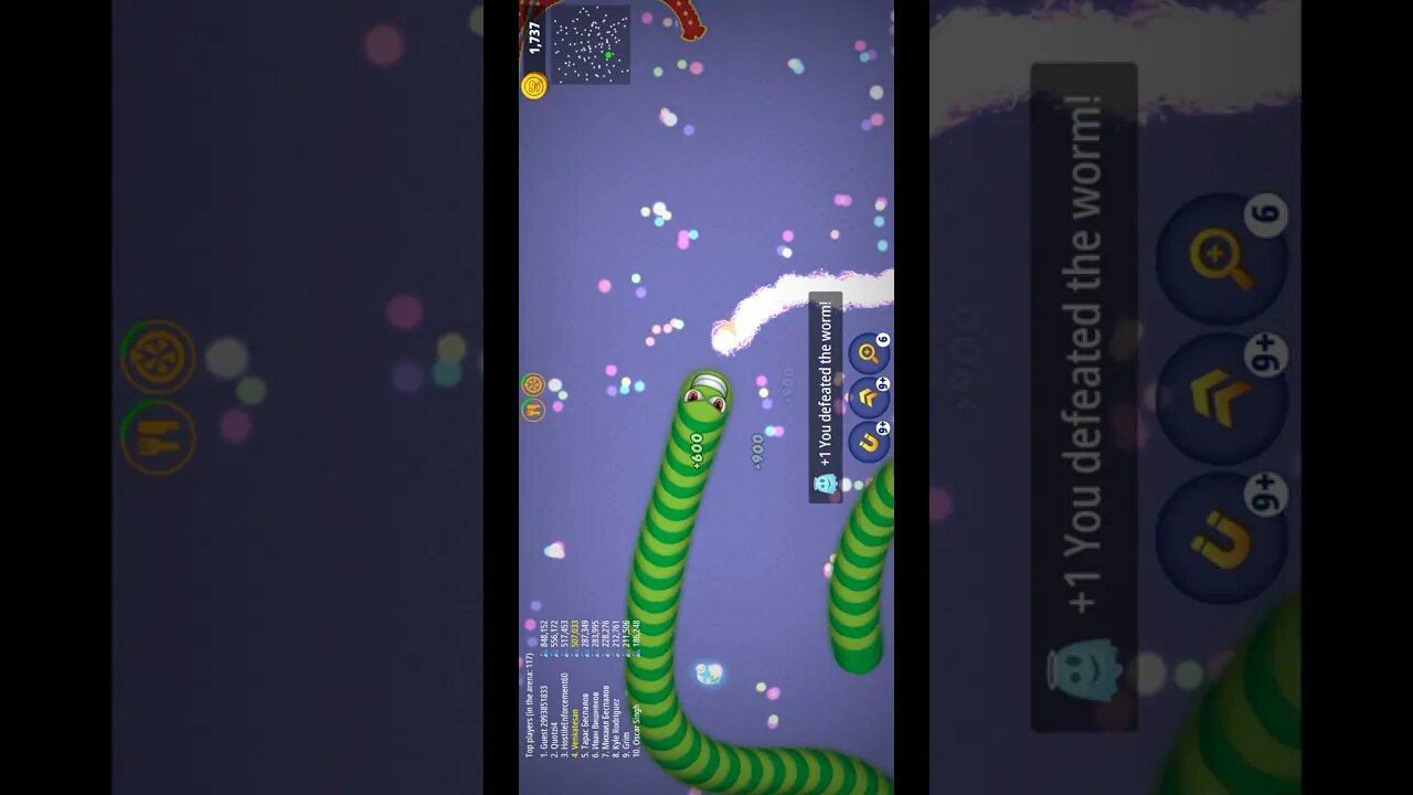 Shorts CASUAL AZUR GAMES Worms Zone .io - Hungry Snake 67-190