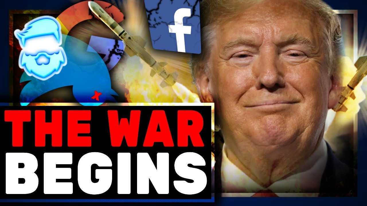 Brutal News For Youtube, Facebook & Twitter! Massive Crackdown PLUS Trump Lawsuit!