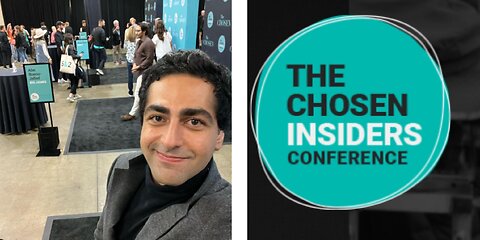 Reza Diako at the Chosen Insider Conference -pictures with him and his fans-a true visual feast