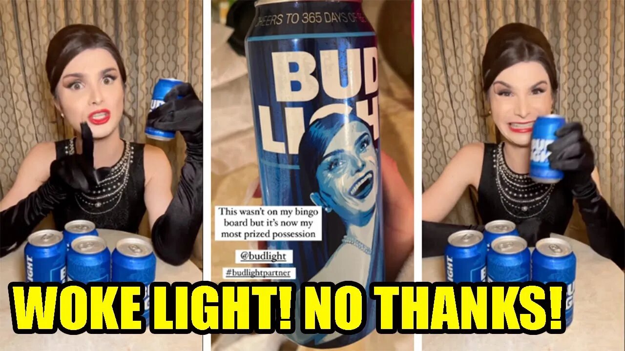 Bud Light makes Trans Grifter Dylan Mulvaney paid spokesman! Customers SLAM "WOKE LIGHT" beer!