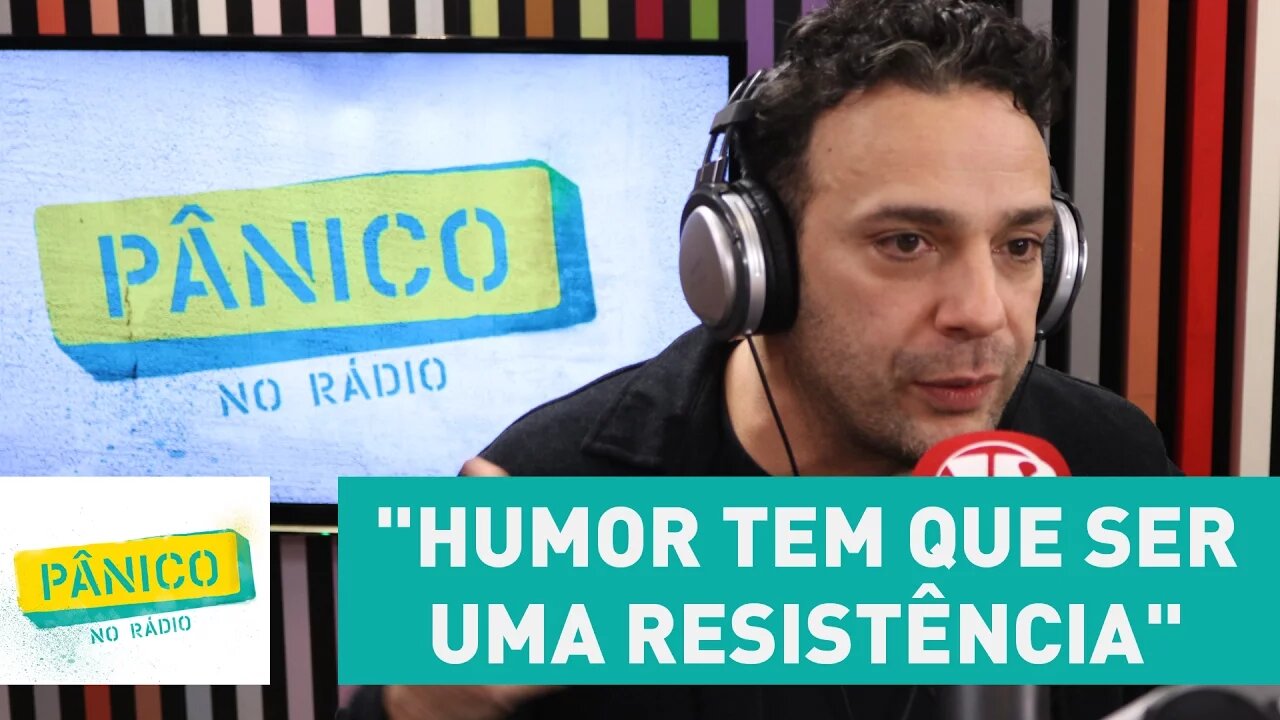 "Humor tem que ser uma resistência", diz Marcelo Médici sobre limites nas piadas | Pânico