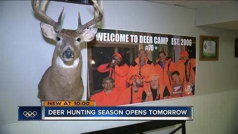 Hunkering down for deer camp in Wauwatosa
