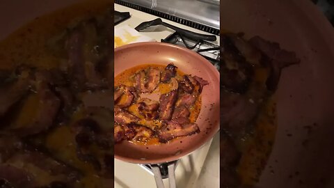 Jalapeño bacon is done