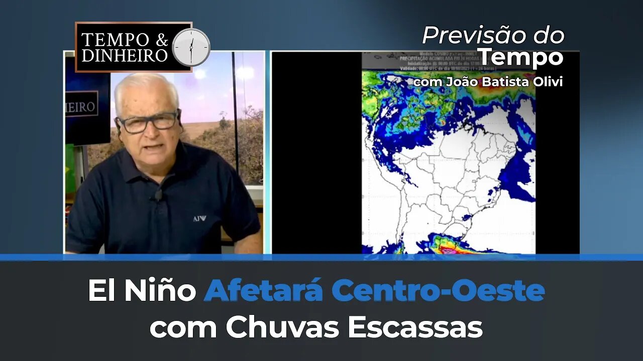 El Niño deve impactar centro-oeste com chuvas abaixo da média