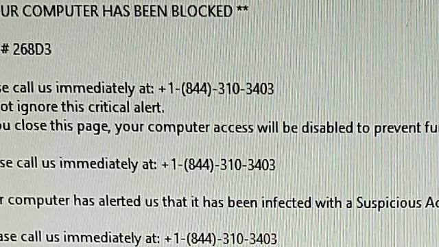 Microsoft scam