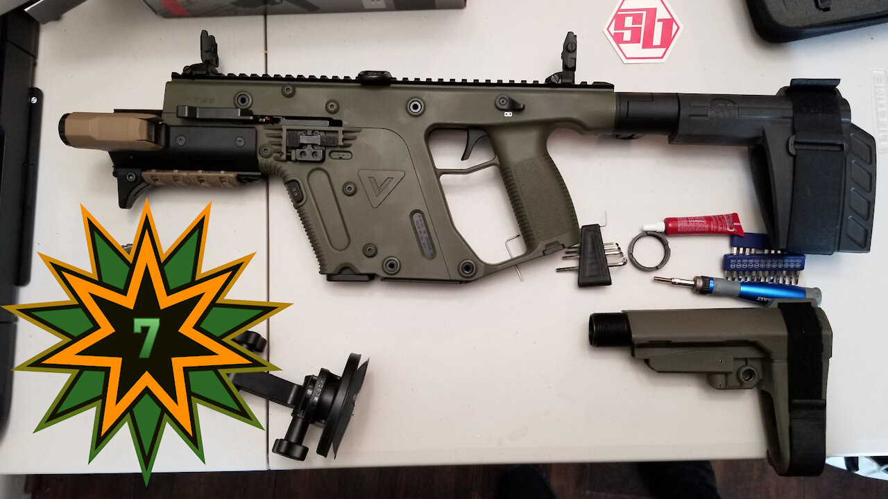 Kriss Vector SBA3 Brace Install