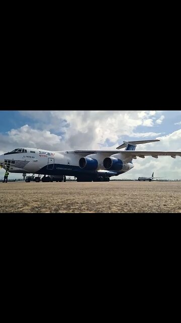 Ilyushin 76 em Fortaleza/Ильюшин 76 в Крепости