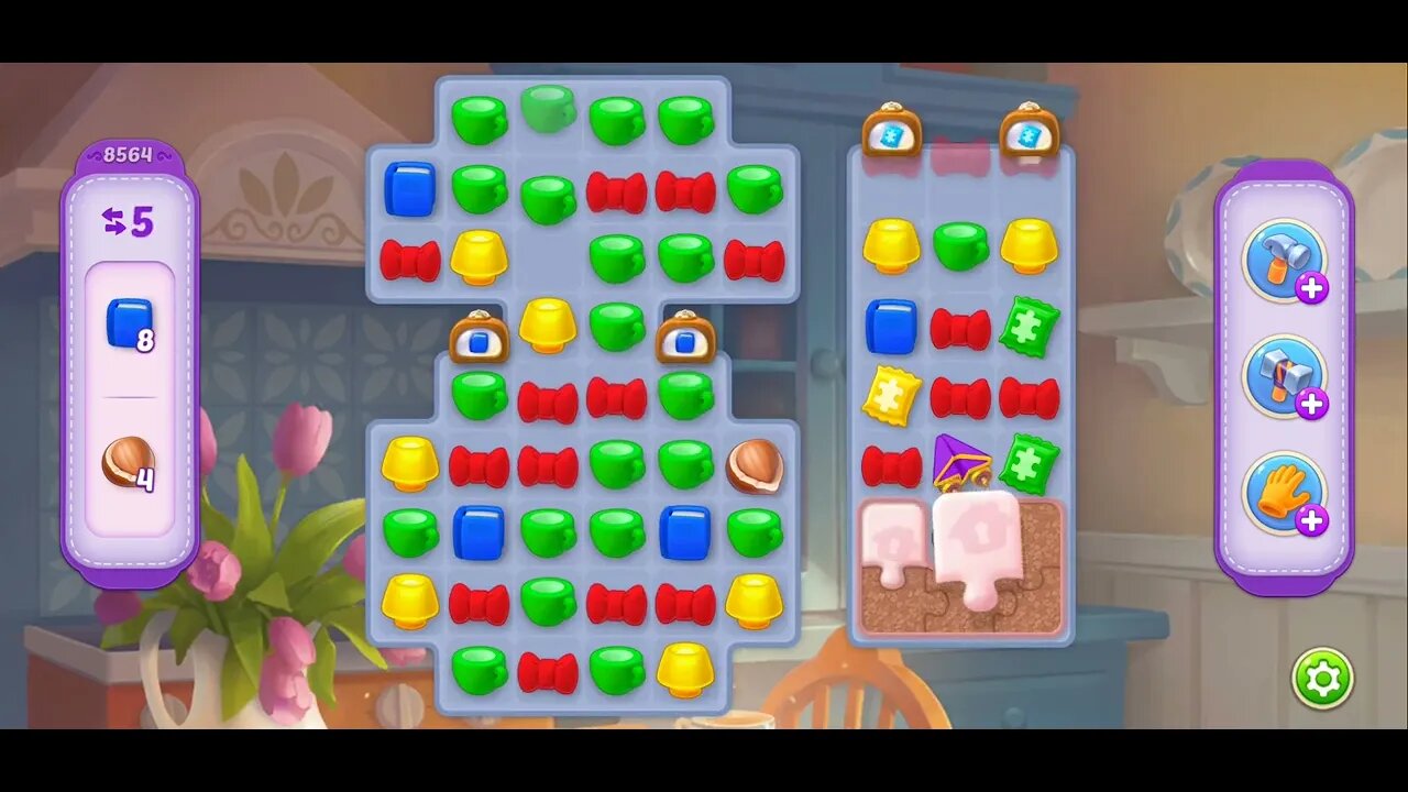 Playrix Homescapes Gameplay Walkthrough Level 8564