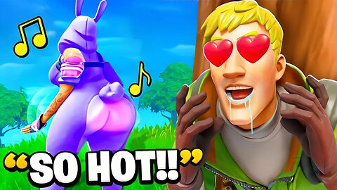 Trolling With MISS BUNNY PENNY Skin! (Fortnite)