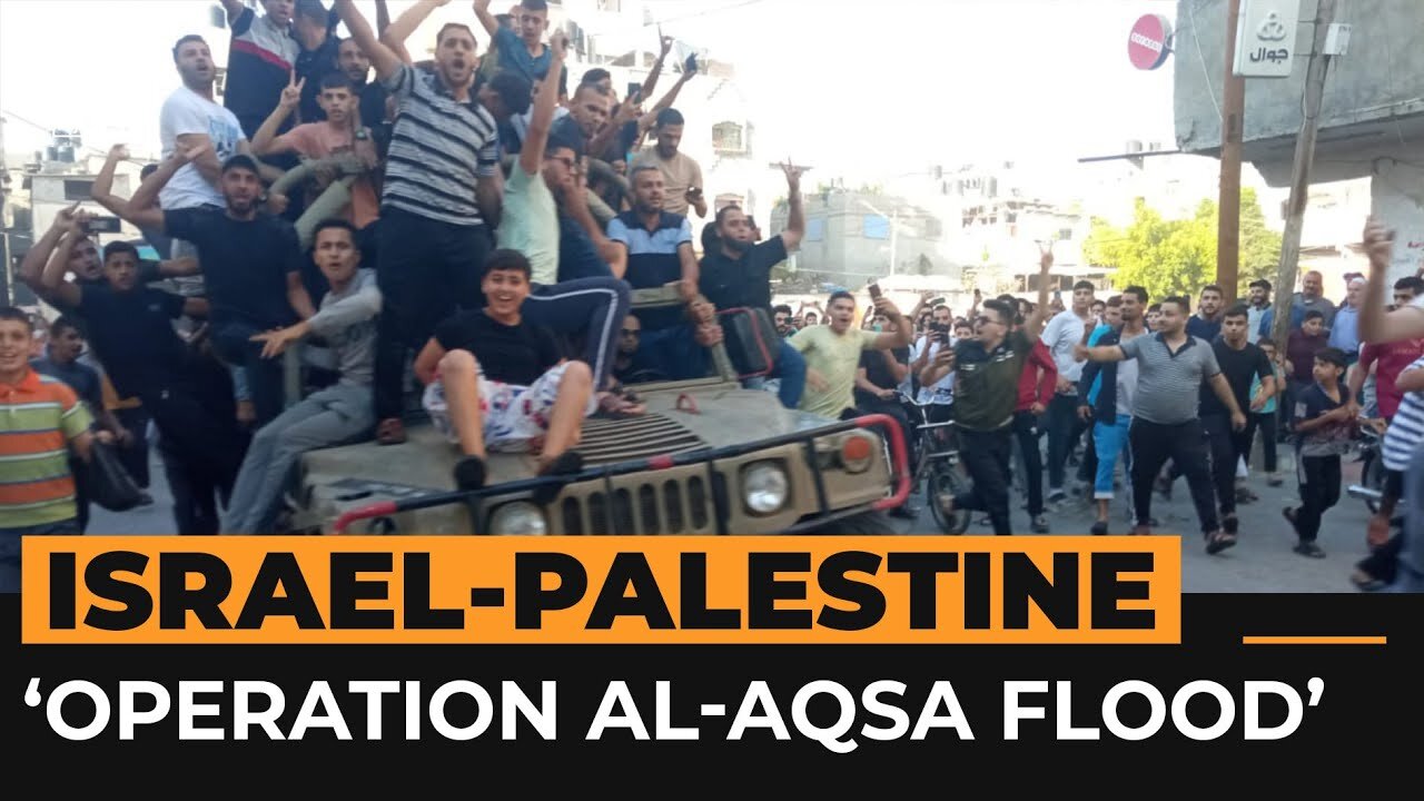 Israel ‘at war’ with Hamas as ‘Operation Al-Aqsa Flood’ under way _ Al Jazeera Newsfeed